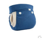 PoPoLiNi EasyFree gyapjú csónakos pelenka - Kék (011300-58-0434S)