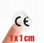  Átlátszó matrica Ce jelöléssel 1x1 cm 5 db (naklejka)