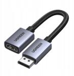 UGREEN Kábel Ugreen Displayport Hdmi 4K 20CM Fekete Dp Hdmi Egyirányú (6941876297214)