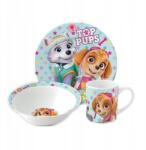 Stor Mancs Őrjárat Girl Stars porcelán étkészlet Díszdobozban (5995228108537)