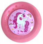 Cerda Unikornis Rainbow Colors micro prémium műanyag lapostányér 4 db-os szett 21