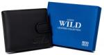 WILD Férfi Bőr Pénztárca - N992L-P-CCD-2-2726 BLACK- Fekete (5903051222726)
