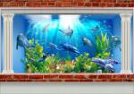  Fotótapéta Fliz akvárium halak gyerekeknek 300x210 (FOTOTAPETA tapety do salonu sypialni 3D)