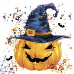 POL-MAK Halloween Creepy Pumpkin szalvéta 20 db-os 33x33 cm