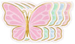 PartyDeco Pillangó alakú szalvéta - 16x12 cm - 12 darabos (MEZ-5904555052000)
