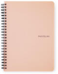 PASTELINi Spirálfüzet vonalas PASTELINI A/5 60 lapos barack (8-800) - fotoland