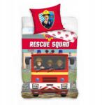 Carbotex Sam a tűzoltó Rescue Squad ágyneműhuzat 140×200cm, 70x90 cm (FS223009-PP)