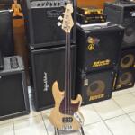Sandberg California TM4 Greenline Fretless Basszusgitár (matt natúr)