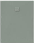 Welland kőhatású zuhanytálca szifonnal 80 x 100 cm - zöld (GT-10080SS) (GT-10080SSGN)