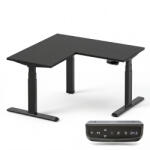 StableDesk Birou reglabil electric StableDesk L-Pro 90, 3 motoare, Ridica 150 kg, Forma de L, Controler cu Touchscreen, Ergonomic, 3 Functii de Memorie, Sistem A (SD-142-NE-D-NE-120x75-120x67)