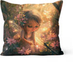 Takoy Prémium pamut szatén párnahuzat 45x45 erdei tündér Pink Livana