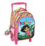 Disney Dóra, a felfedező Jungle gurulós ovis hátizsák, táska 30 cm (GIM34570072)