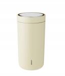Stelton To Go Click Acél termo bögre 200 ml Sárga Mellow Yellow (675-46)