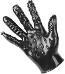 FistXXL Glovass - prémium fekete masszázsgyógyító kesztyűk - szexvital