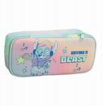 Giovas Disney Lilo és Stitch, A csillagkutya Blast 2 rekeszes tolltartó 26 cm (342-01144)