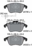 TEXTAR Frane, Set Placute Frana Disc (2470601)