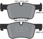 TEXTAR Frane, Set Placute Frana Disc (2550601)