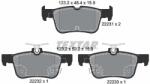 TEXTAR Frane, Set Placute Frana Disc (2223101)