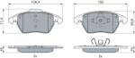 Bosch Frane, Set Placute Frana Disc (0 986 424 825)
