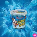 Maxons Stupidly Sour Tub Raspberry 75g - Brutálisan Savanyú Málna Keménycukorka