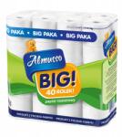 Almusso Toalettpapír 3 rétegű cellulóz Almusso Big 40 tekercs fehér (5902431582764)