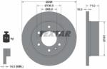 TEXTAR Frane, Disc Frana (93143303)