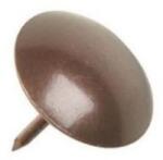  Kárpitos díszszeg - barna antik - 100 db