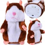 Decortrend Beszélő Hörcsög Plüss Kabalafigura Interaktív Játék Beszélő Hörcsög (GADAJĄCY CHOMIK MASKOTKA PLUSZOWA INTERAKTYWN)