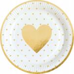 Amscan Szerelem Everyday papírtányér 8 db-os 23 cm