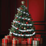 Somogyi Elektronic RLS15WH LED-es szalag mintákkal, ezüst színű szalag, 8 funkció, 150db hidegfehér LED, 15m hosszú, 5cm széles, adapteres tápellátás, beltéri kivitel (RLS15WH)