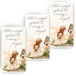  Nyomtatott dekorkarton - Ahol a virágok nyílnak. . 3db/csomag - papelito