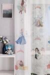 FüggönyFutár Webáruház Disney hercegnős gyerekszobai voile függöny, egyedi méretre, készre varrjuk