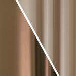 FüggönyFutár Webáruház Pierrot - Kétoldalas nugát-cappuccino dim-out függöny, egyedi méretre, készre varrjuk