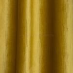FüggönyFutár Webáruház Alberto - Okkersárga színű szórt mintás bársony sötétítő függöny, egyedi méretre, készre varrjuk