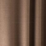 FüggönyFutár Webáruház Rusztik - Fahéj színű dimout sötétítő függöny, egyedi méretre, készre varrjuk