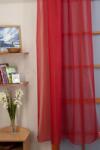 FüggönyFutár Webáruház Piros színű voile függöny, egyedi méretre, készre varrjuk - fuggonyfutar - 1 800 Ft