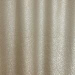 FüggönyFutár Webáruház Eloise - Bézs színű apró levélmintás jacquard dekor függöny, egyedi méretre, készre varrjuk