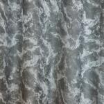 FüggönyFutár Webáruház Marlon - Szürke színű márvány mintás jacquard dekorfüggöny, egyedi méretre, készre varrjuk