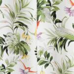 FüggönyFutár Webáruház Dzsungel, nyomott vászon dekorációs anyag, egyedi méretre, készre varrjuk