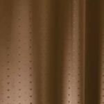 FüggönyFutár Webáruház Carmen - fahéj színű pöttyös sötétítő függöny, egyedi méretre, készre varrjuk