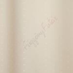 FüggönyFutár Webáruház Carmen - Krém színű pöttyös sötétítő függöny, teflonos, egyedi méretre, készre varrjuk