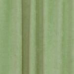 FüggönyFutár Webáruház Ramon/280/28- Bársonyos, halvány zöld jacquard sötétítő, dekorfüggöny, egyedi méretre, készre varrjuk