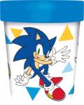 Stor Sonic a sündisznó Rings csúszásmentes micro műanyag pohár 260 ml (TTT40595F)
