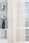 FüggönyFutár Webáruház Charlotte-Ecrü színű krepp voile függöny, egyedi méretre, készre varrjuk