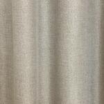 FüggönyFutár Webáruház Vesper - Tejeskávé színű rusztikus blackout függöny, egyedi méretre, készre varrjuk
