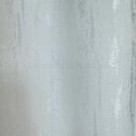 FüggönyFutár Webáruház Mora - Fehér színű szórt mintás, bársonyos tapintású, szaténfényű dekorfüggöny, egyedi méretre, készre varrjuk