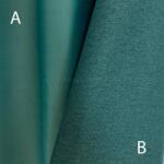 FüggönyFutár Webáruház Rusztik - Smaragdzöld színű kétoldalas dimout sötétítő függöny, egyedi méretre, készre varrjuk