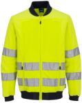Portwest HI-VIS T164 / Fényvisszaverő munkakabát hálós panelekkel - HV sárga S (T164YNRS)