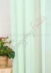 FüggönyFutár Webáruház Halványzöld egyszínű voile függöny, egyedi méretre, készre varrjuk - fuggonyfutar - 1 800 Ft
