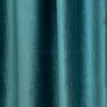 FüggönyFutár Webáruház Alberto - Sötét türkiz zöld színű szórt mintás bársony sötétítő függöny, egyedi méretre, készre varrjuk